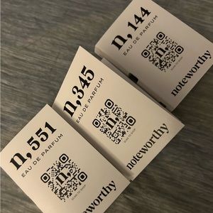 Noteworthy fragrances 551, 345 & 144